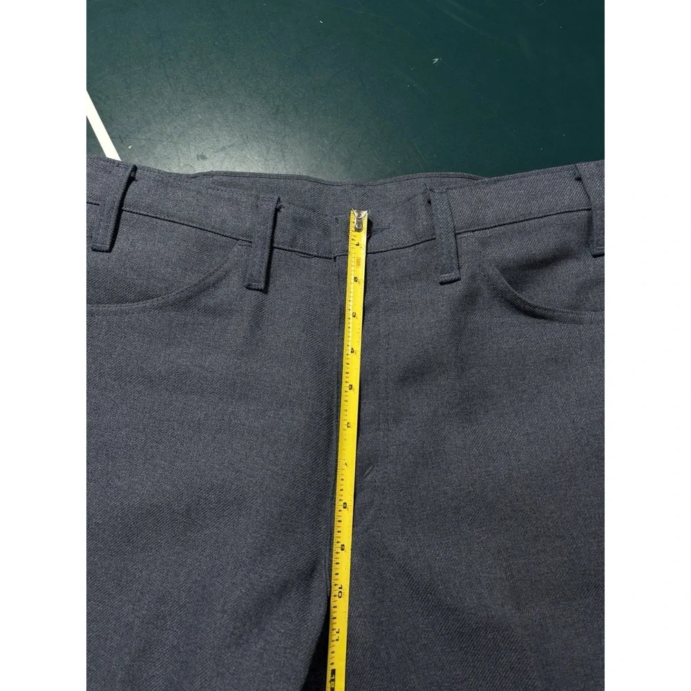 Vintage 80s Levi's 517 Pants Men's 34x31 Blue Bootcut Trousers Western USA EUC
